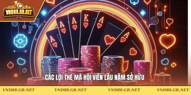 Các lợi thế mà hội viên lâu năm sở hữu